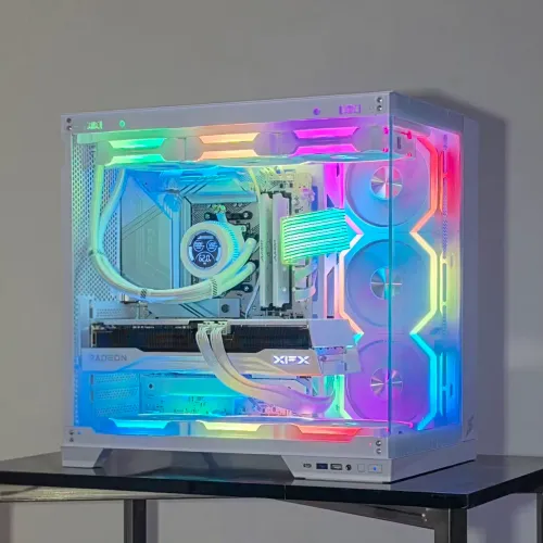 Pc Gamer Rx 9070 xt 16gb + Ryzen 7 9850x3d + 32gb 6000mhz + nvme 1tb \ troco e parcelo