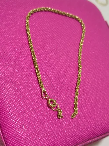 Pulseira 18k 750.