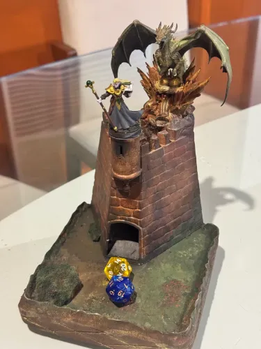 Torre de dados D&D