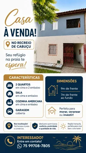 Casa no Recreio de Cabuçu