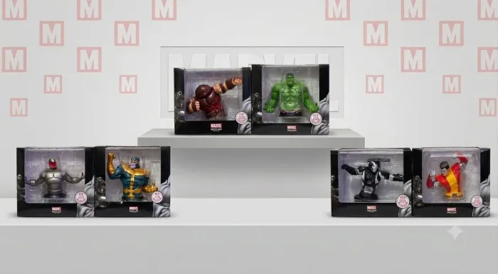 Lote Bustos Marvel Eaglemoss - Thanos, Hulk, Colossus, War Machine, Ultron e Fanatico