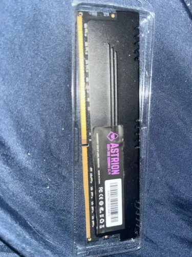 Memoria Mancer Astrion, 8gb (1x8gb), Ddr4, 3200mhz C19 Preto, 1 mês de uso