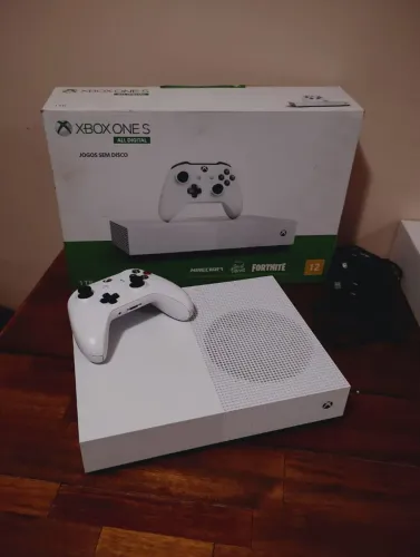 Xbox One S All-Digital Edition 1TB - Excelente Estado - Na Caixa