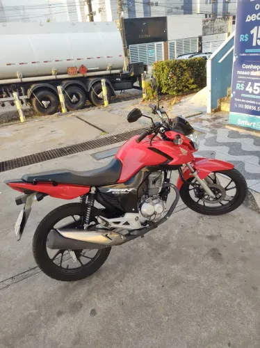 Moto Honda Cg Fan 160cc Vermelha