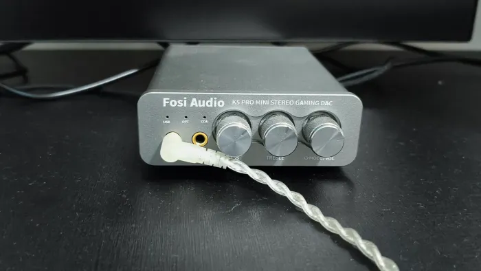 Fosi Audio K5 Pro Gaming DAC Amplificador de fone de ouvido