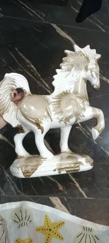 Cavalo vintage decorativo ,cerâmica