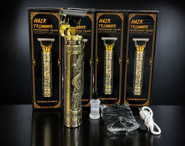 Máquina de Cortar Cabelo e Barba Aparador de Pelos Professional T-BLADE