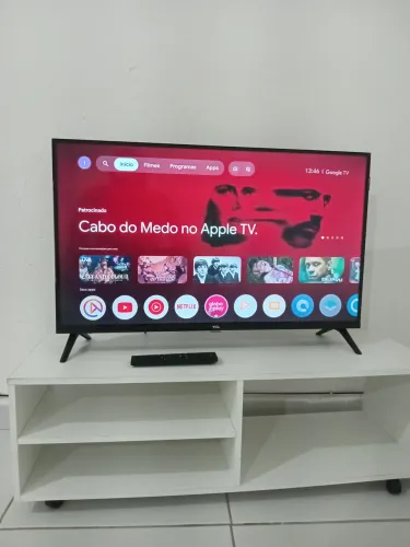 Smart TV 32" TCL Full HD QLED 32S5K Google TV 2 HDMI