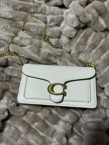 Bolsa Coach Tabby Off-White