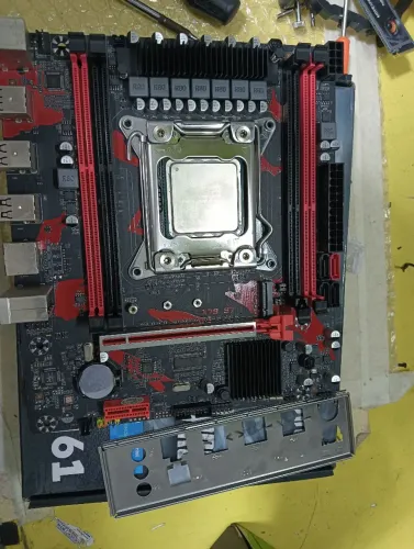Placa mãe+ processador xeon 2650v2 DDR3 