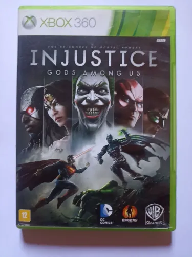 Injustice gods among us xbox 360 - MIDIA FÍSICA
