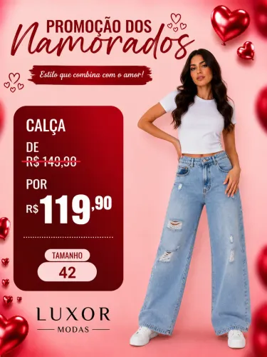 PROMOÇÃO CALÇAS JEANS E JAQUETA FEMININA 