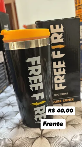 Copos térmicos 400ml e 450 ml - Valores individuais nas peças 