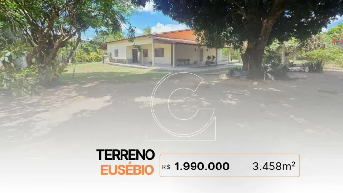 Terreno/Casa/Sítio, 3.458m², Tamatanduba, Eusébio/CE