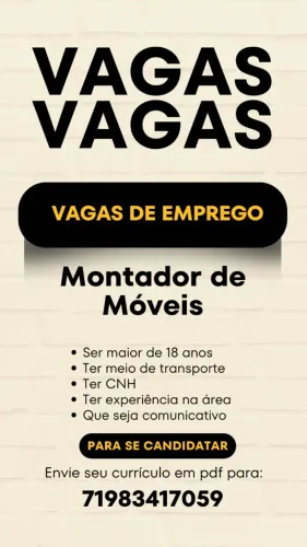 Montador de móveis