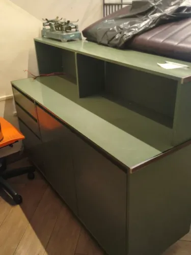 Balcão verde 