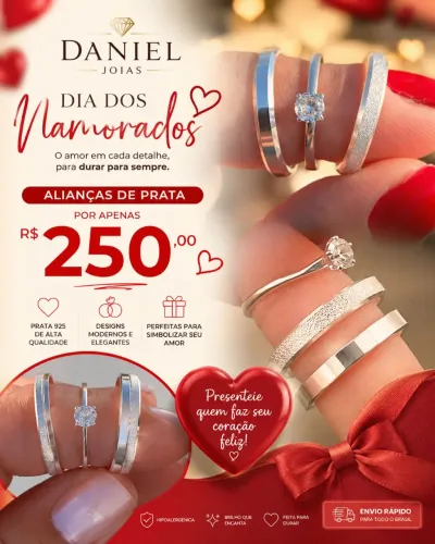 Alianças em prata ?