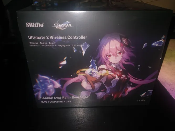 Controle 8bitdo Ultimate 2 Edição especial Evernight Honkai Star Rail Lacrado