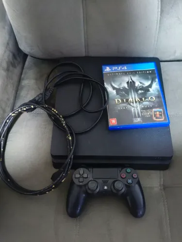 Ps4 slim com defeito. Não liga. LEIA O ANÚNCIO