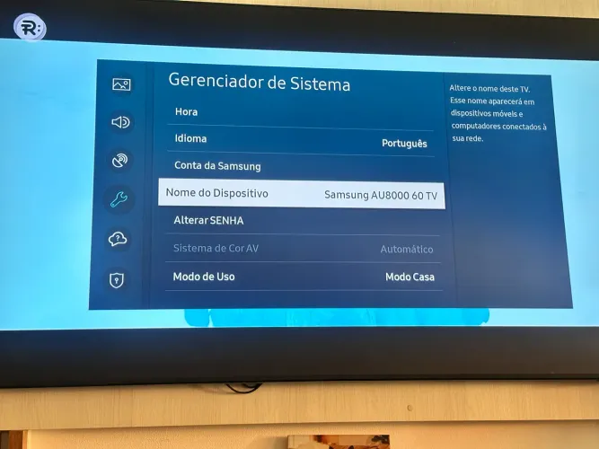 Vendo tv Samsung smart , modelo au 8000 