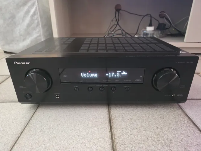 Pioneer VSX-534 receiver dolby atmos bluetooth 5.2 canais.