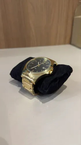 Relógio Technos Masculino Classic Steel Dourado