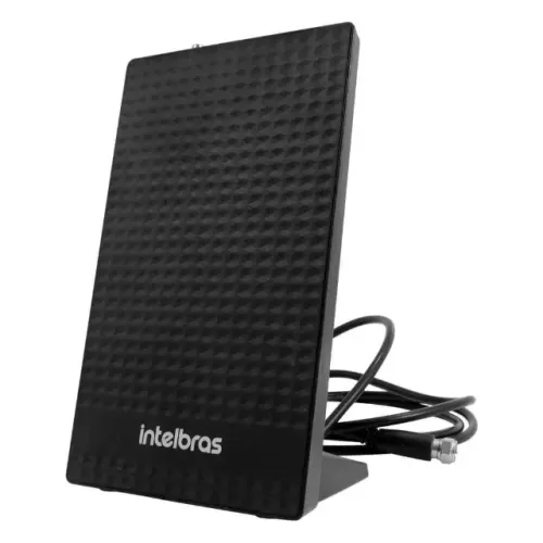 Antena Interna Digital Intelbras HDTV / UHF / VHF - Ótimo Estado