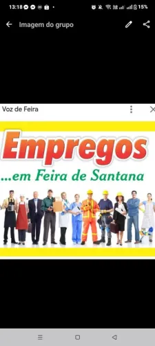 Vagas de emprego pra feira de Santana próximo parque de exposição BR 324 masculina