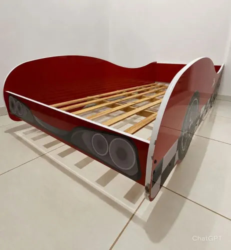Cama infantil carro Mcqueen