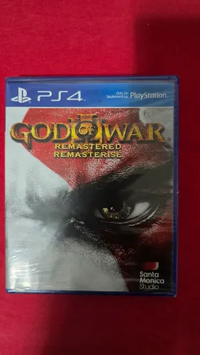 God of war 3 Capa azul raro Ps4 (Lacrado)