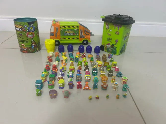 78 Trash Pack+ Caminhão de lixo