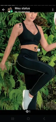 Calça de academia Demillus 