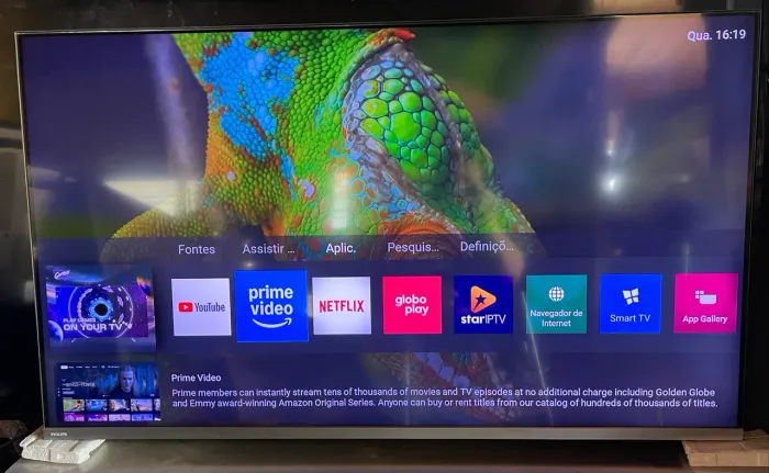 TV Smart Philips 4K Borda Infinita 