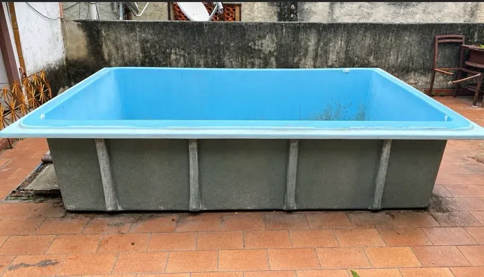 Piscina de fibra