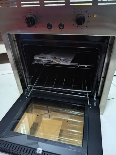 Forno a gás 50L novo lacrado na caixa sem uso inox espelhado 