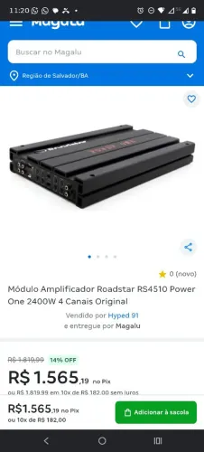Grave de 12 e amplificador