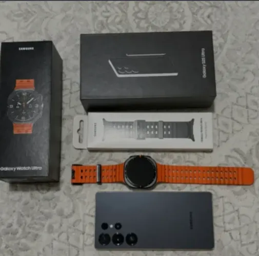 SAMSUNG GALAXY S25 ULTRA + RELOGIO GALAXY WATCH ULTRA SEM DETALHE