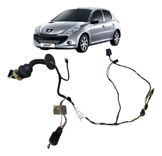 Chicote Porta Dianteira Peugeot 207 Hatch 1.4 2011