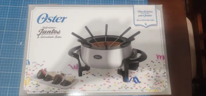Panela Elétrica para Fondue Oster Cinza