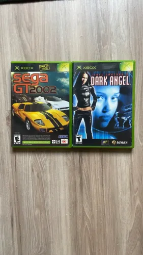 Kit 2 Jogos Xbox Clássico - Sega GT / JSRF + Dark Angel