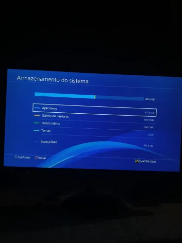 Ps4 slim 1tb 7 jogos mídia digital
