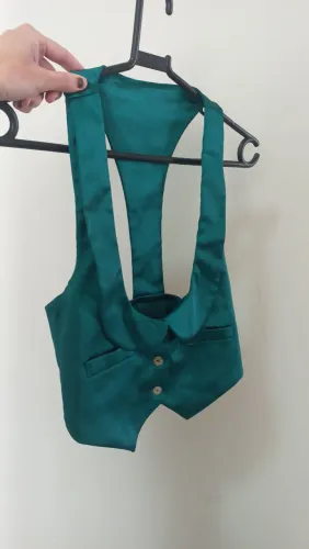 Colete Verde Feminino Desapego Brechó