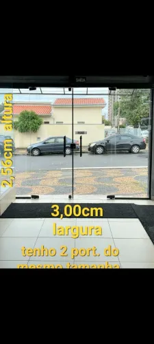 Portas de vidros