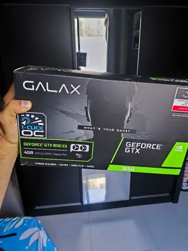 Placa de vídeo GTX 1650 4gb gddr6