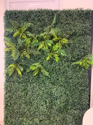Divisória decorativa em inox preto