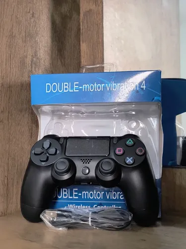 Controle sem fio de PS4 Vibração Dupla + 3 Meses De Garantia