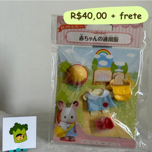 Sylvanian Families roupa para bebê importado do Japão
