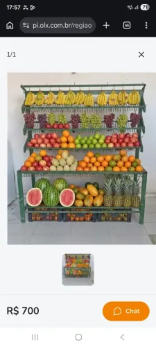 Fruteira de ferro