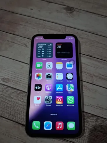 Iphone xr branco 128gb