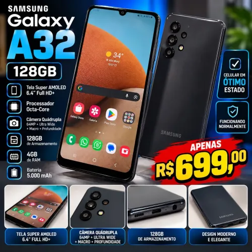 Celular Samsung A32 128gb